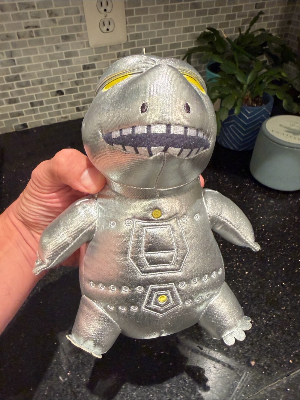 Kidrobot NECA Mecha Godzilla 8" Phunny Plush